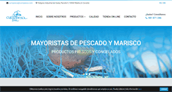 Desktop Screenshot of curropesca.com